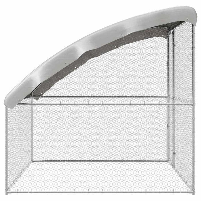Cușcă pentru pui Argintiu 2 x 2 x 2 m Oțel Galvanizat - WALTI WALTI
