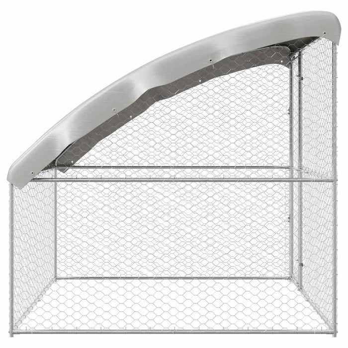 Cușcă pentru câini Argintiu 2 x 2 x 2 m Oțel galvanizat WALTI