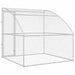 Cușcă pentru câini Argintiu 2 x 2 x 2 m Oțel galvanizat - WALTI WALTI