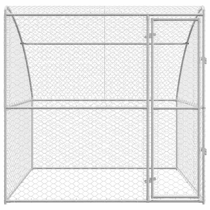 Cușcă pentru câini Argintiu 2 x 2 x 2 m Oțel galvanizat - WALTI WALTI
