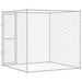 Cușcă pentru câine Argintiu 200 x 200 x 200 cm Oțel Galvanizat - WALTI WALTI