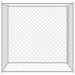 Cușcă pentru câine Argintiu 200 x 200 x 200 cm Oțel Galvanizat - WALTI WALTI