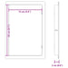Panouri de acces 2 pcs Alb 23 x 15 x 2 cm Plastic ABS - WALTI WALTI