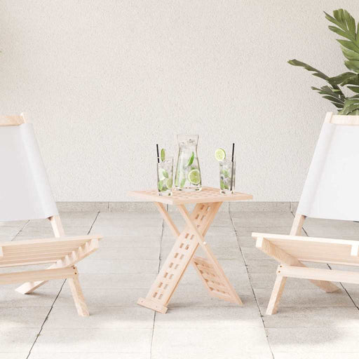 Masă de cafea Maro 33 x 33 x 40,5 cm Lemn de Nuc Solid - WALTI WALTI