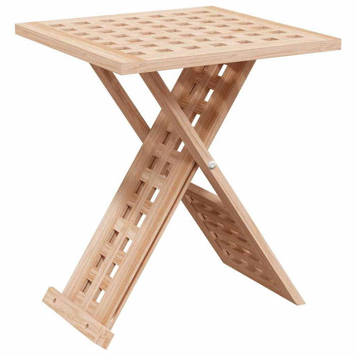 Masă de cafea Maro 33 x 33 x 40,5 cm Lemn de Nuc Solid - WALTI WALTI