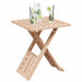 Masă de cafea Maro 33 x 33 x 40,5 cm Lemn de Nuc Solid - WALTI WALTI