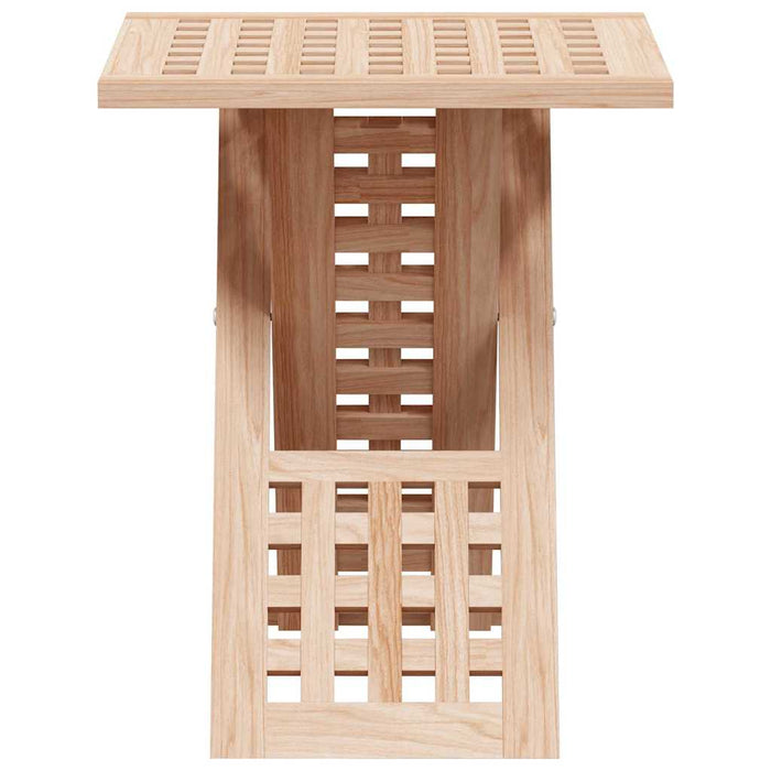 Masă de cafea Maro 33 x 33 x 40,5 cm Lemn de Nuc Solid - WALTI WALTI