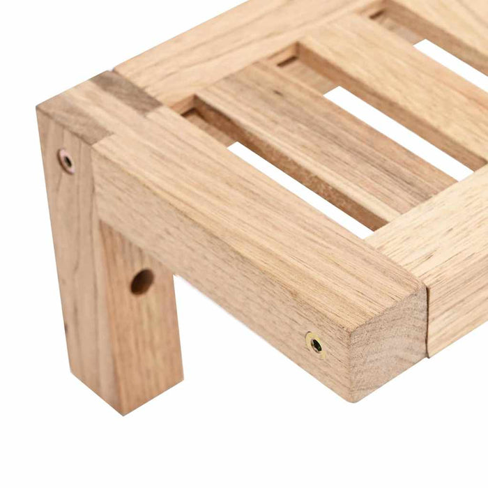 Raft Suspendat pe Perete Bej 62 x 10 x 12.5 cm - WALTI WALTI