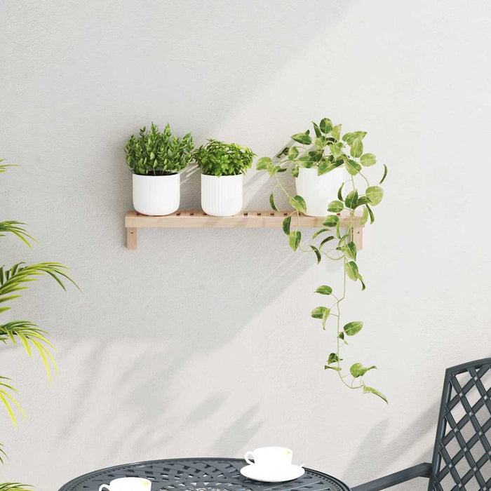 Raft Suspendat pe Perete Bej 62 x 10 x 12.5 cm - WALTI WALTI