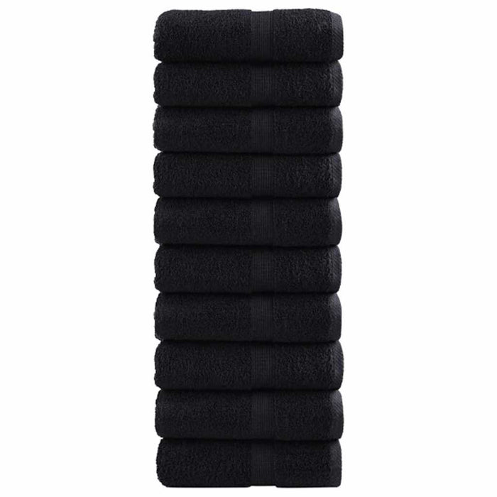 Prosop pentru musafiri SOLUND 50 pcs Negru 30 x 30 cm 550 gsm - WALTI WALTI