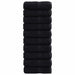 Prosop pentru musafiri SOLUND 50 pcs Negru 30 x 30 cm 550 gsm - WALTI WALTI