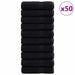 Prosop pentru musafiri SOLUND 50 pcs Negru 50 x 100 cm 550 gsm - WALTI WALTI