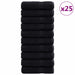 Prosop pentru musafiri SOLUND 25 pcs Negru 70 x 140 cm 550 gsm - WALTI WALTI
