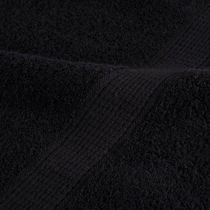 Prosop pentru musafiri SOLUND 25 pcs Negru 80 x 200 cm 550 gsm - WALTI WALTI
