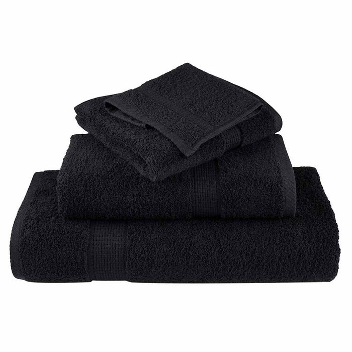 Prosop pentru musafiri SOLUND 25 pcs Negru 80 x 200 cm 550 gsm - WALTI WALTI