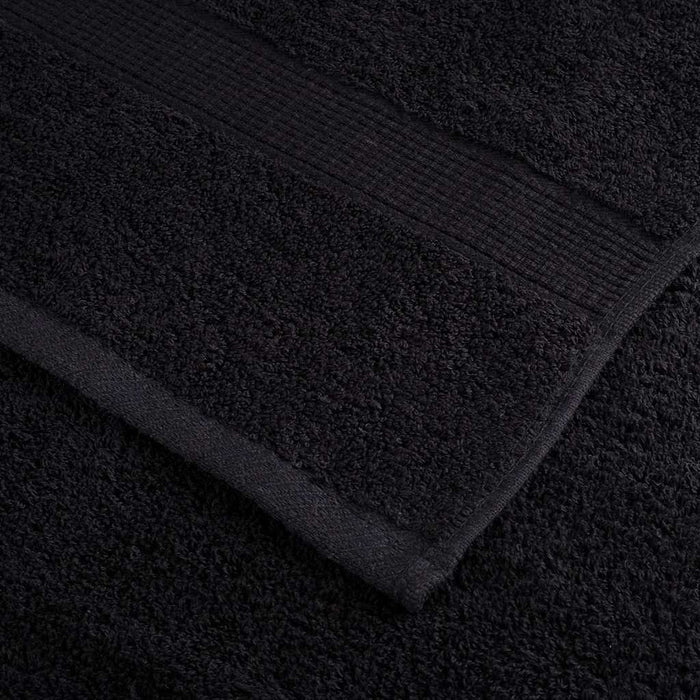 Prosop pentru musafiri SOLUND 25 pcs Negru 100 x 200 cm 550 gsm - WALTI WALTI