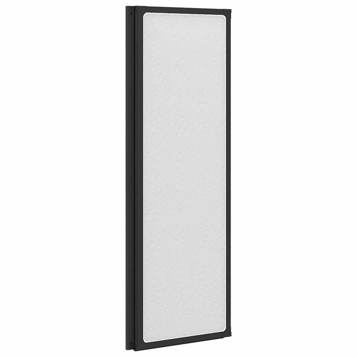 Paravan de duș Manual Negru 120 x 2 x 117 cm Aluminiu - WALTI WALTI