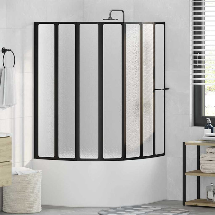 Paravan de duș Altele Manual Negru 168 x 140 cm Aluminiu - WALTI WALTI