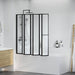 Paravan de duș Altele Manual Negru 168 x 140 cm Aluminiu - WALTI WALTI