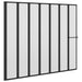 Paravan de duș Altele Manual Negru 168 x 140 cm Aluminiu - WALTI WALTI