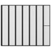 Paravan de duș Altele Manual Negru 168 x 140 cm Aluminiu - WALTI WALTI