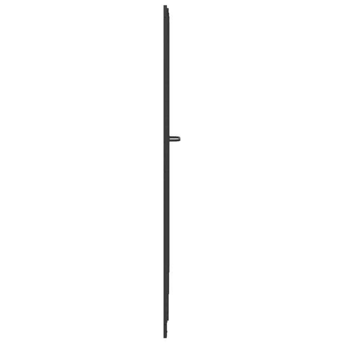 Paravan de duș Negru 168 x 140 cm Aluminiu - WALTI WALTI