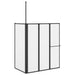 Paravan de duș Alb 120 x 70 x 137 cm Aluminiu - WALTI WALTI