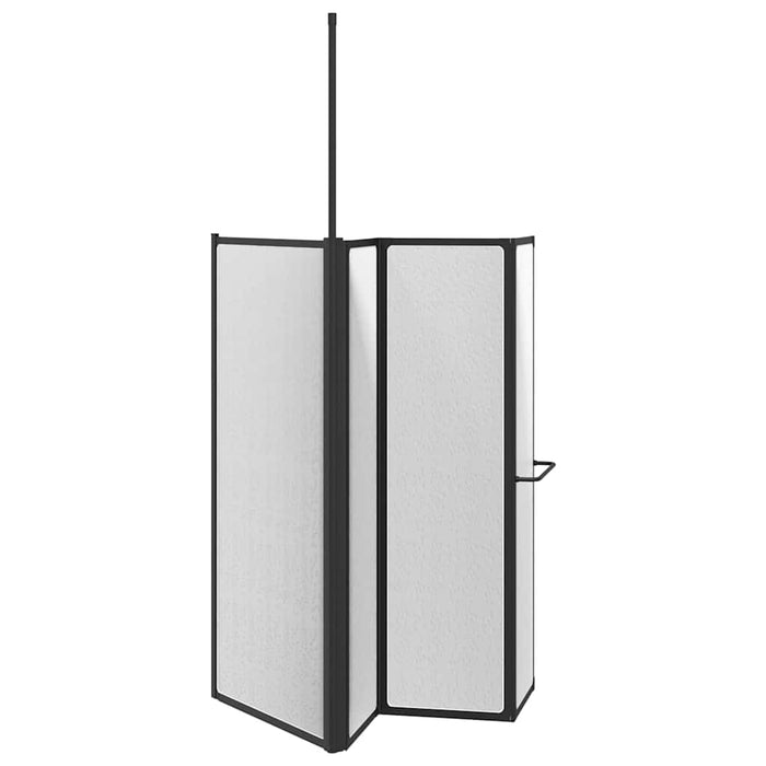 Paravan de duș Pliere Other Negru 120 x 70 x 137 cm Aluminiu - WALTI WALTI