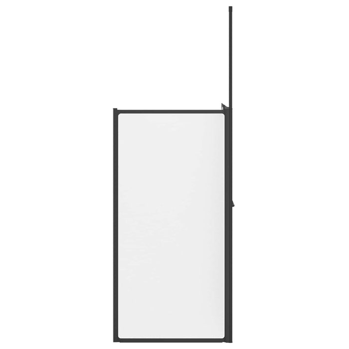 Paravan de duș Alb 120 x 70 x 137 cm Aluminiu - WALTI WALTI