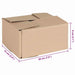 Cutie Pliabilă 50 pcs natural 20 x 15 x 10 cm Carton - WALTI WALTI
