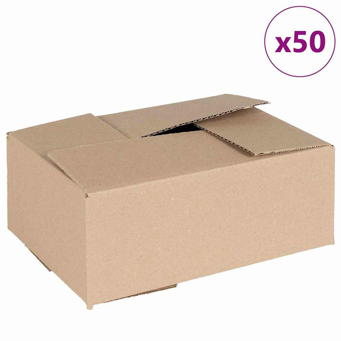Cutie Pliabilă 50 pcs natural 25 x 17,5 x 10 cm Carton WALTI