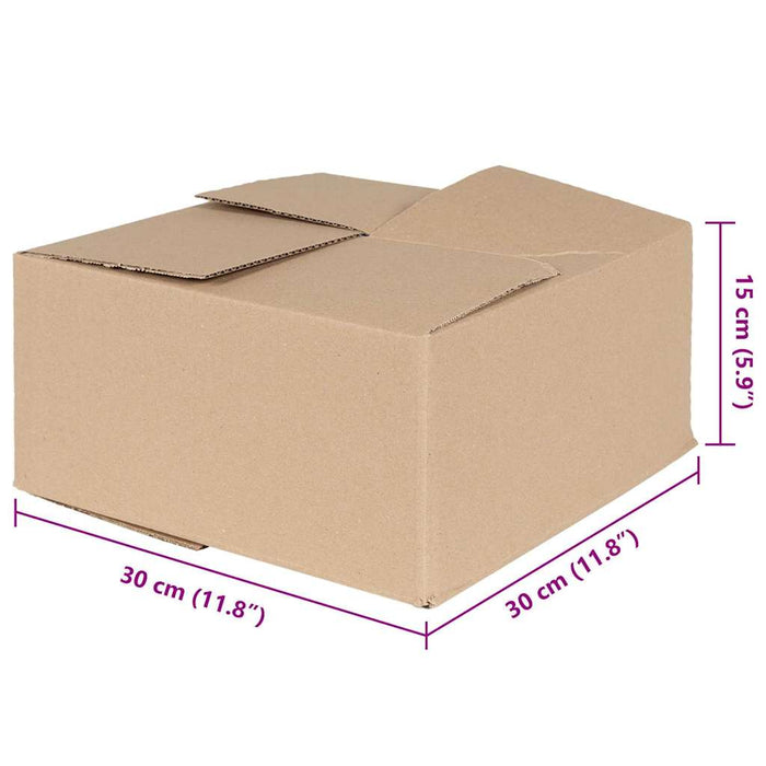 Cutie Pliabilă 50 pcs natural 30 x 30 x 15 cm Carton WALTI