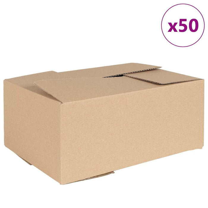 Cutie Pliabilă 50 pcs natural 35 x 24 x 15 cm Carton WALTI