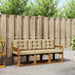 Set de canapele de exterior cu pernă 3 pcs Natural și Bej - WALTI WALTI