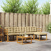 Set de canapele de exterior cu pernă 6 pcs Natural și Bej - WALTI WALTI
