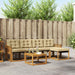 Set de canapele de exterior cu pernă 6 pcs Natural și Bej - WALTI WALTI