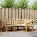 Set de canapele de exterior cu pernă 4 pcs Natural și Bej - WALTI WALTI