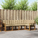 Set de canapele de exterior cu pernă 5 pcs Natural și Bej - WALTI WALTI