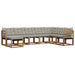 Set de canapele de exterior 8 pcs Gri natural și deschis - WALTI WALTI