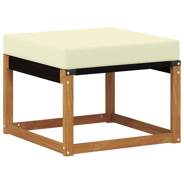 Set de canapele de exterior cu pernă 8 pcs Natural și Crem - WALTI WALTI