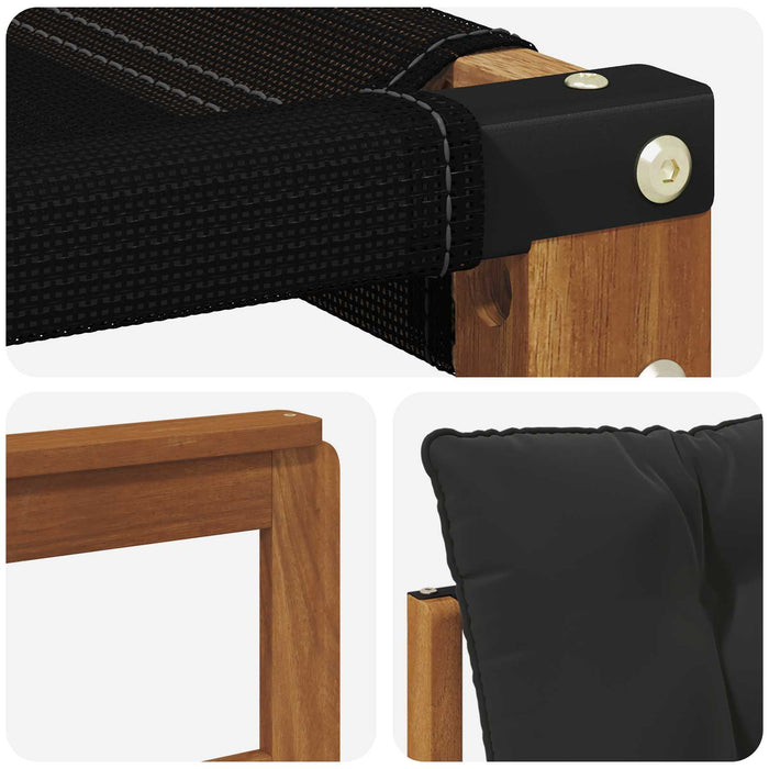 Set de canapele de exterior cu pernă 6 pcs Natural și Bej - WALTI WALTI