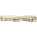 Set de canapele de exterior cu pernă 9 pcs Natural și Crem - WALTI WALTI