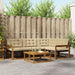 Set de canapele de exterior cu pernă 5 pcs Natural și Bej - WALTI WALTI