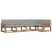 Set de canapele de exterior 5 pcs Gri natural și deschis - WALTI WALTI