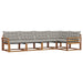 Set de canapele de exterior 5 pcs Gri natural și deschis - WALTI WALTI