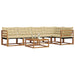 Set de canapele de exterior cu pernă 6 pcs Natural și Bej - WALTI WALTI