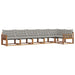 Set de canapele de exterior 6 pcs Gri natural și deschis - WALTI WALTI