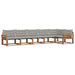 Set de canapele de exterior 6 pcs Gri natural și deschis - WALTI WALTI