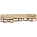 Set de canapele de exterior cu pernă 21 pcs Natural și Bej - WALTI WALTI