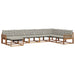 Set de canapele de exterior 8 pcs Gri natural și deschis - WALTI WALTI